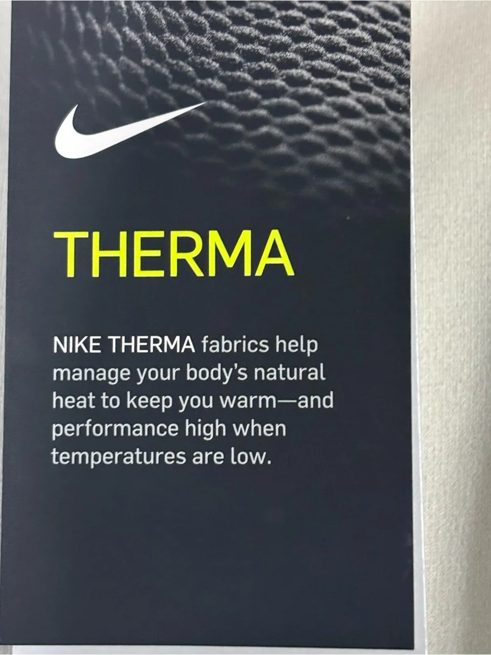 Nike NWT Therma Repel Golf Long Sleeve Outdoor Fleece 1/4 Zip Pullover Men's M